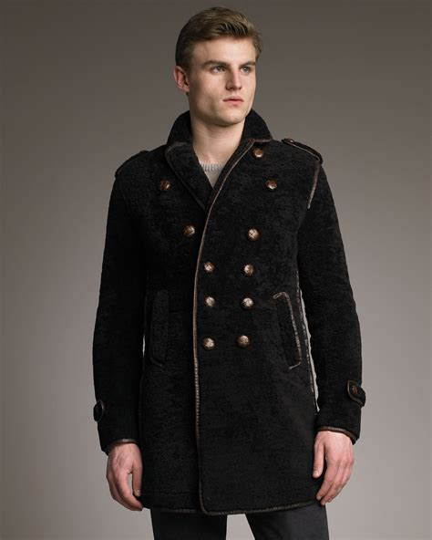 burberry pea coat ebay|Burberry male coat.